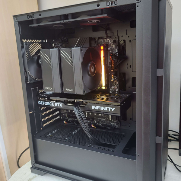 Системный блок PeGaРД Intel Core i7-12700KF/ 64 Гб/ 2 Тб/ GeForce RTX 5070 12 Гб