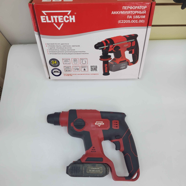 Перфоратор ELITECH ПА 18БЛМ Перфоратор ELITECH ПА 18БЛМ