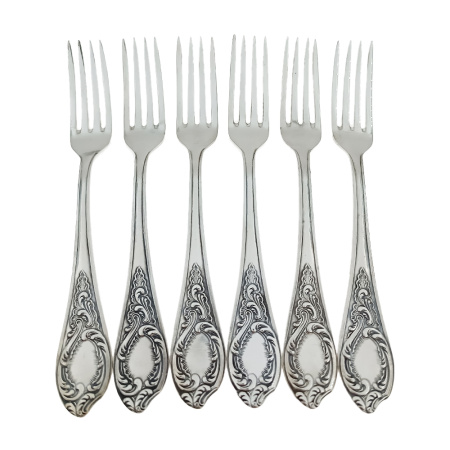 Вилка из серебра 875 пробы