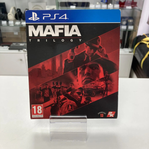 Диск на Playstation 4 PS4 Mafia Trilogy