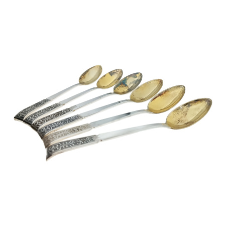 Ложка чайная из серебра 875 пробы