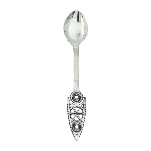 Ложка чайная из серебра 916 пробы