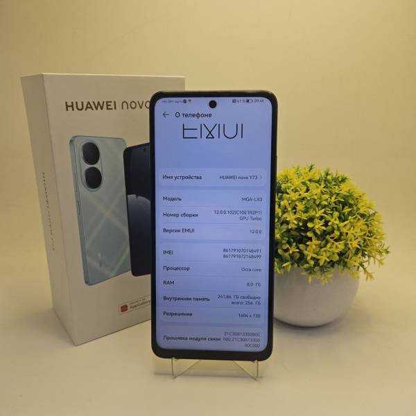 Мобильный телефон HUAWEI Nova Y73 8/256 гб Мобильный телефон HUAWEI Nova Y73 8/256 гб