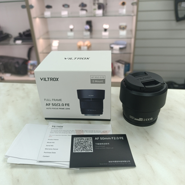 Объектив viltrox af 50/2.0 fe