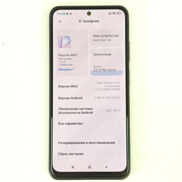 Мобильный телефон XIAOMI Redmi Note 10s 6/128 гб Мобильный телефон XIAOMI Redmi Note 10s 6/128 гб