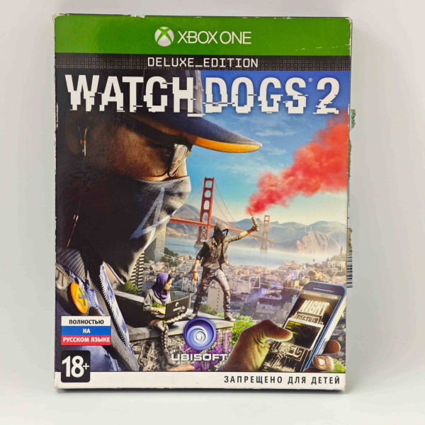 Игровой диск XBOX  watch dogs 2