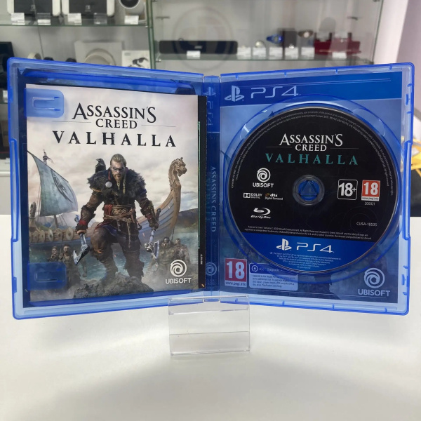 Диск на Playstation 4 PS4 Assassins Creed Valhalla