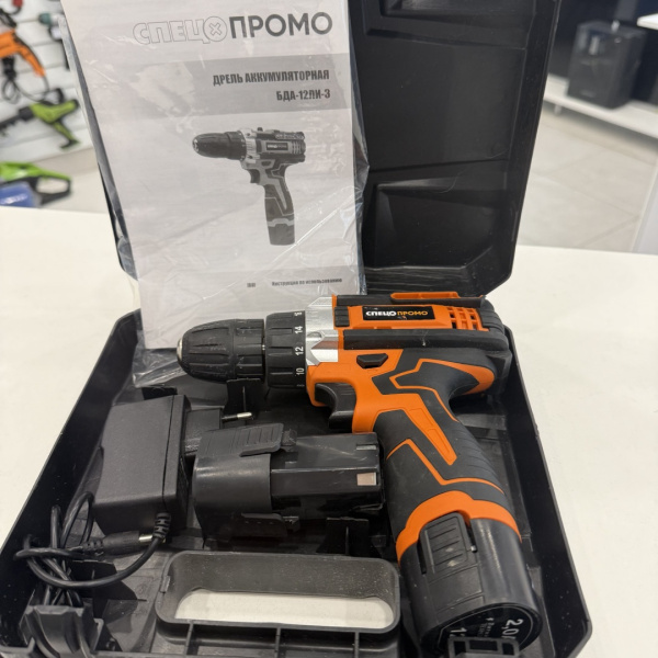 Шуруповерт СПЕЦ бда-12ли-3