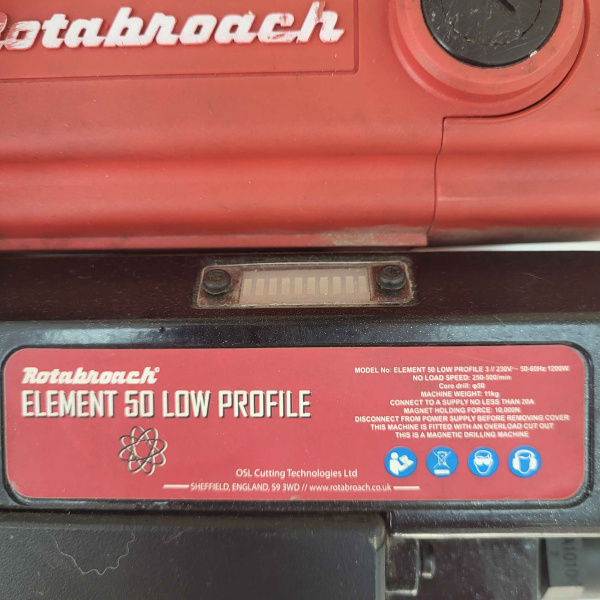 Магнитный электрический сверлильный станок Rotabroach ELEMENT 50 LP Магнитный электрический сверлильный станок Rotabroach ELEMENT 50 LP
