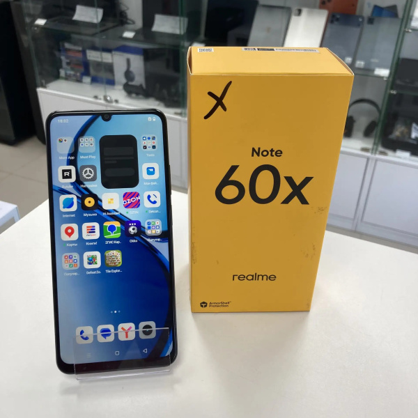 Мобильный телефон REALME note 60x 3/64 гб