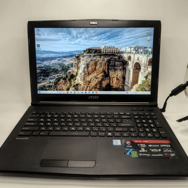 Ноутбук MSI  G62M 15,6"/ Intel Core i7-7700HQ/ 16 Гб/ 1 Тб/
